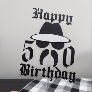 Cholo Mustache, Lowrider, Oldies Cake Topper/ Mexican Culture Cake Topper, Chicano