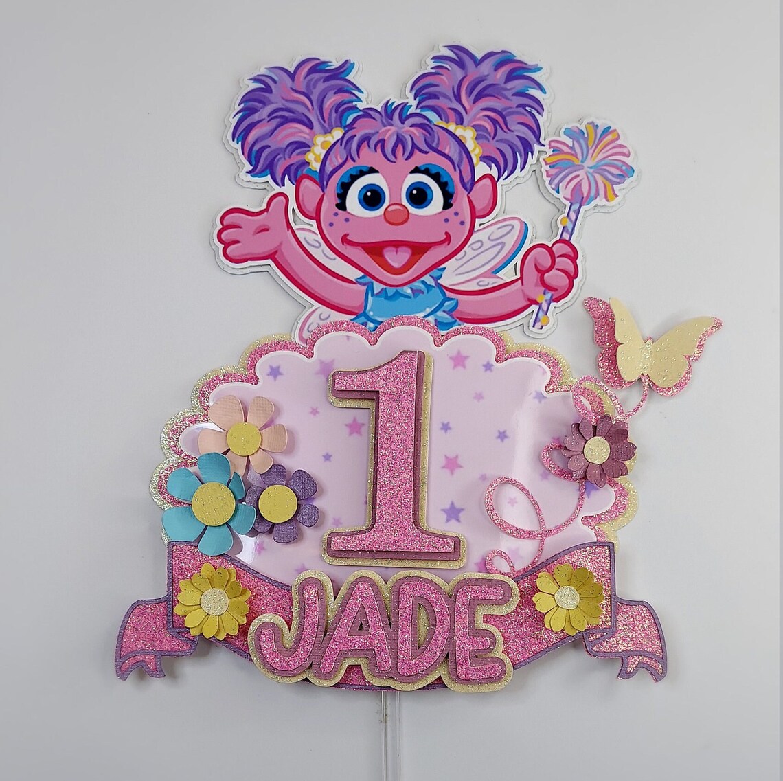 Abby Cake Topper Etsy