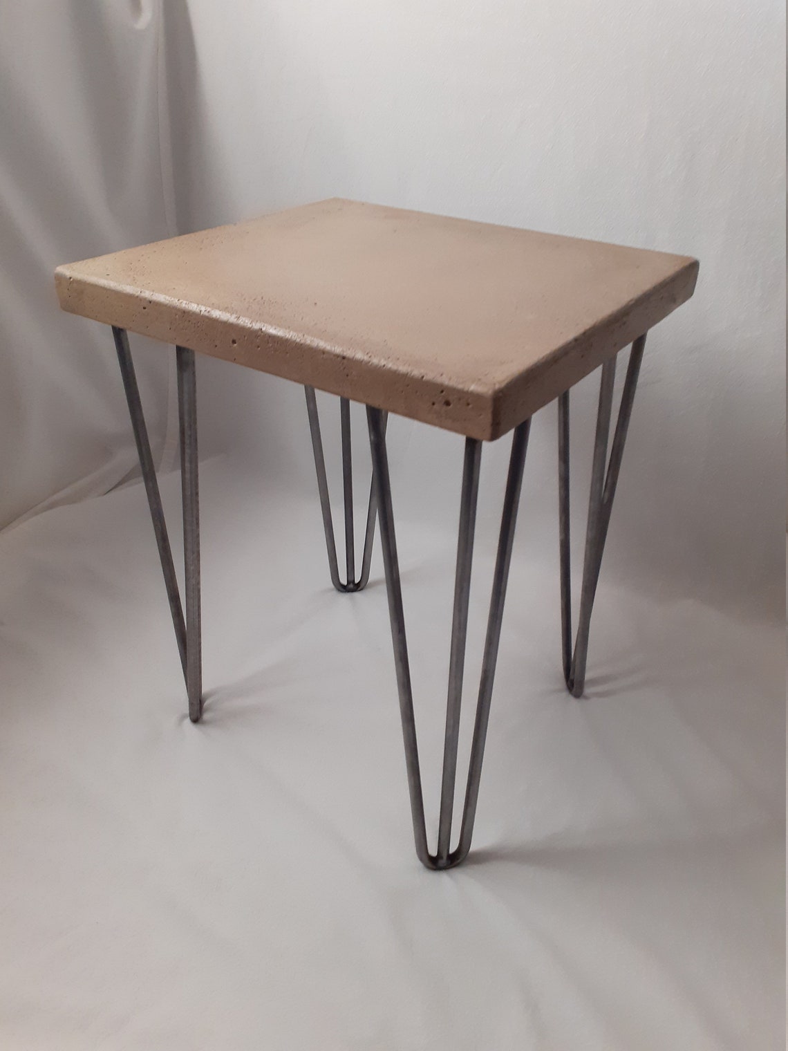 Concrete top table Etsy