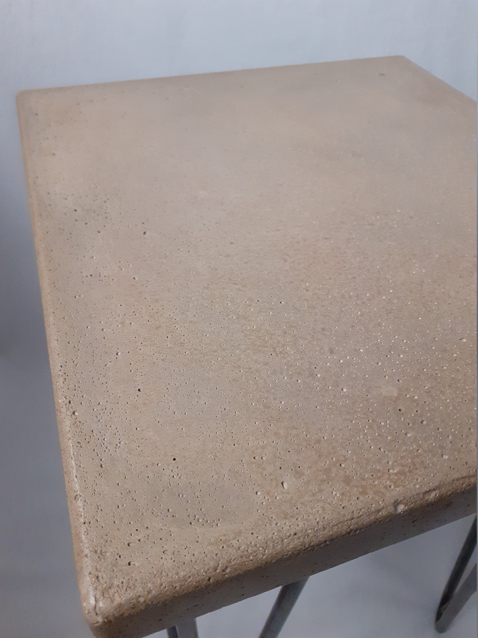 Concrete top table Etsy