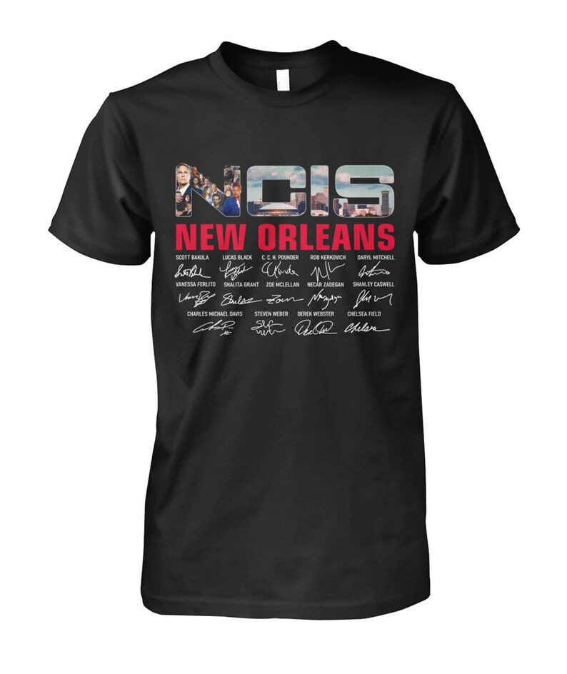 Movies T-Shirt NCIS New Orleans TV Series T-Shirt Anniversary T-Shirt Naval Criminal Investigative Service T-Shirt