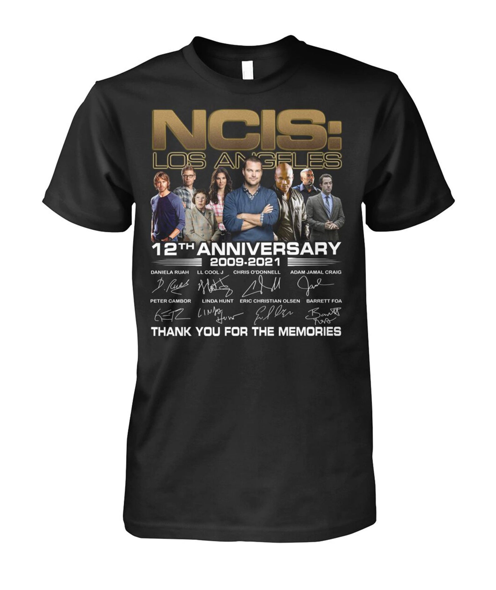 Movies TShirt NCIS Los Angeles TV Series TShirt Anniversary Etsy