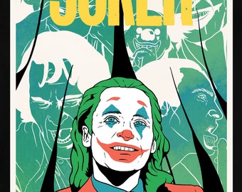 Joker Put On a Happy Face Art Print