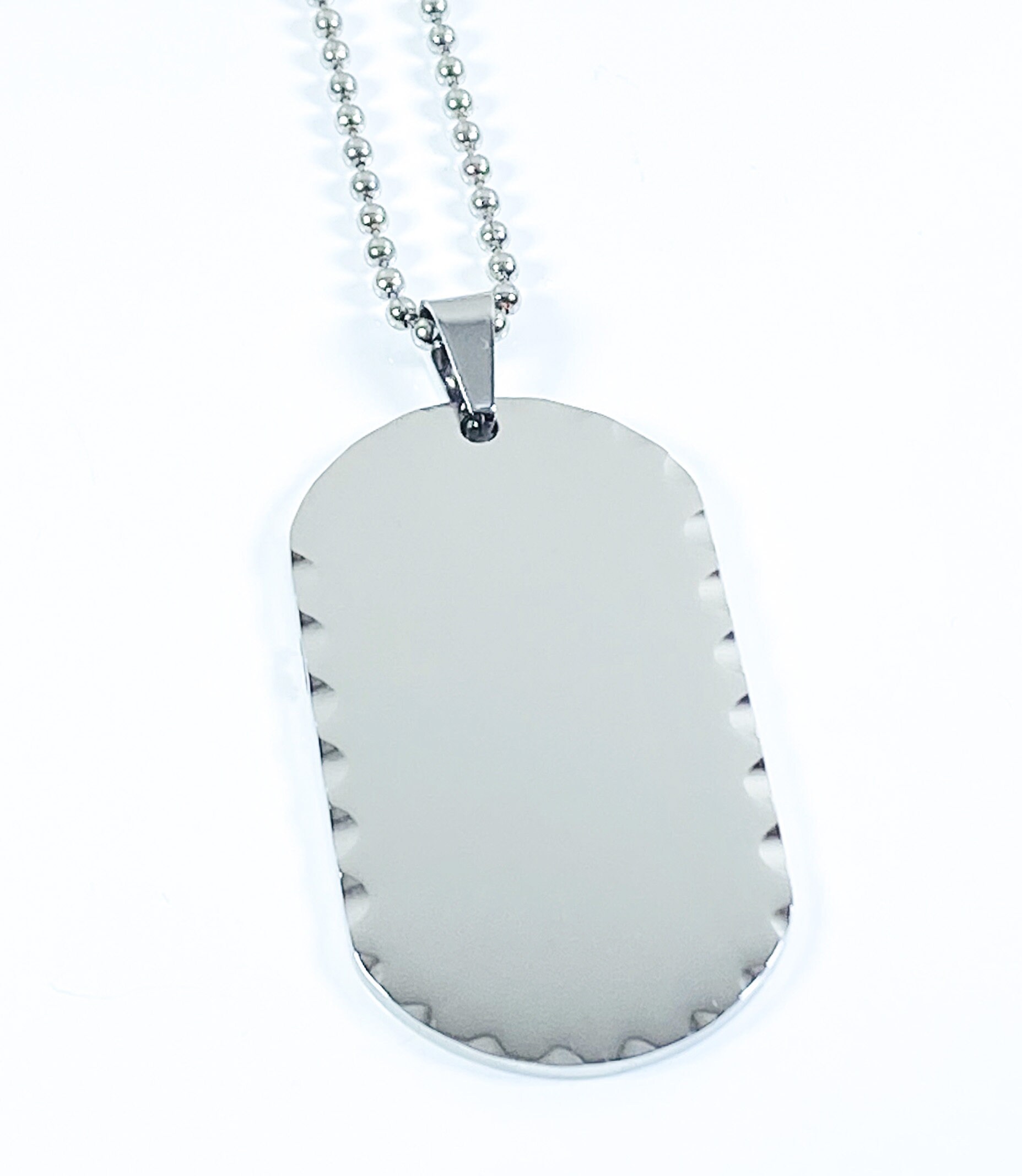 Etichetta ID Cane Allarme Medico Collana Ciondolo Per Cane Con - Foto 7