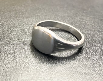 Sterling Silver Signet Ring