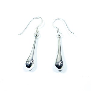Sterling Silver TearDrop Drop Earring