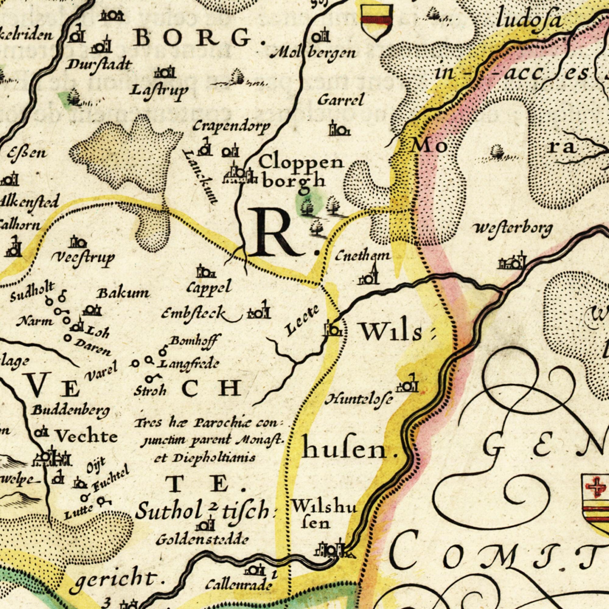 Historische Landkarte Münster von 1650 Nachdruck der Karte | Etsy Historische Landkarte Münster von 1650 Nachdruck der Karte | Etsy