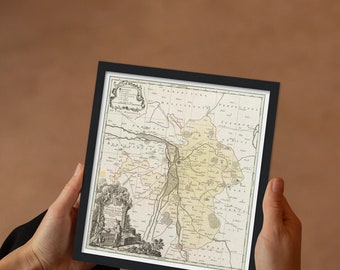 ライプツィヒ市街地図 1981年版 1750 年頃のライプツィヒの歴史地図 - Etsy 日本