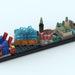 Skyline der Stadt Hamburg aus LEGO® Steinen