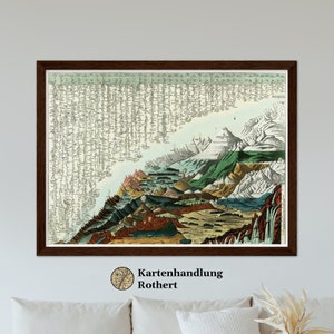 Historical view overview continent around 1830