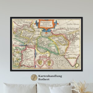 Historical map of Greek Empire around 1609