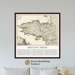 Art print historical Brittany