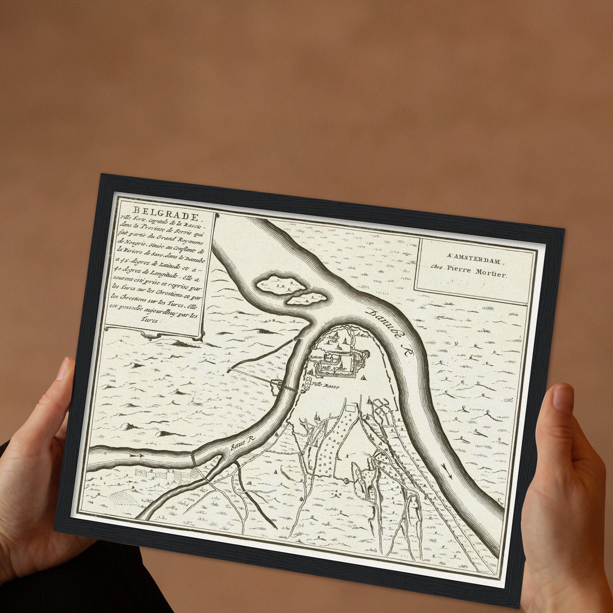 Historical City Map Belgrade Around 1726 - Etsy Australia