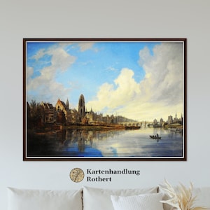 Historical view Frankfurt around 1831