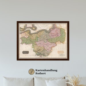 Historischer Stadtplan Tokio um 1849