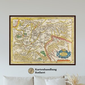 Historical maps Transilvania around 1609