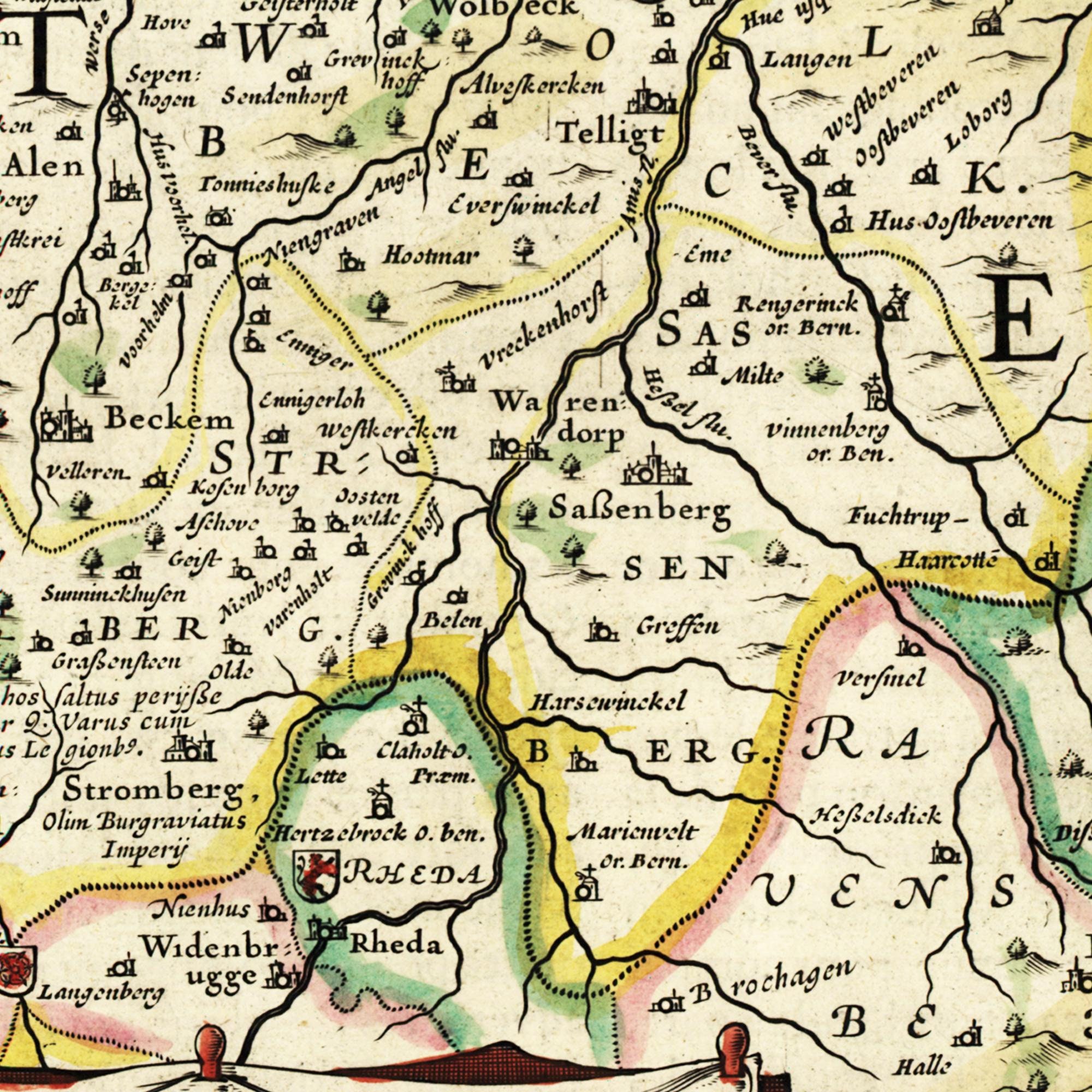 Historische Landkarte Münster von 1650 Nachdruck der Karte | Etsy Historische Landkarte Münster von 1650 Nachdruck der Karte | Etsy