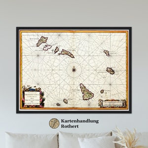 Historical map Cape Verde around 1690