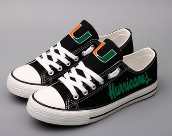 custom miami hurricanes shoes