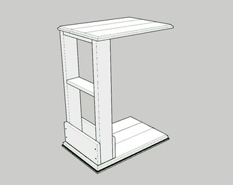 Build Plan PDF Sofa Arm Table DIY Sofa arm table Carpentry plans, Printable laptop table plans, Beginner DIY Woodworking Plans, Sofa Arm