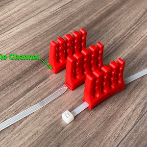 Cable clip organizer set of 3 pcs