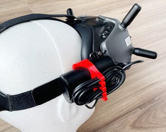 Clip de batería y organizador de cables para gafas DJI FPV