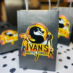 Mortal Kombat Candy Bags