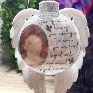 Memorial Ornament, Memorial Gift, Ornament, Christmas