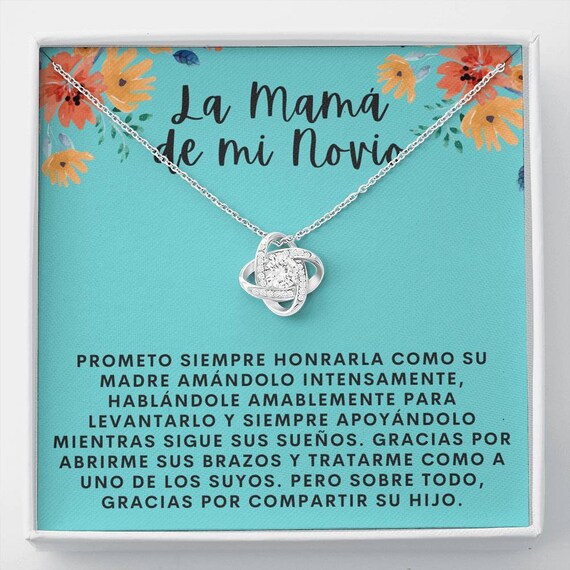 Regalo Para La Mamá De Mi Novio Regalo De Cumpleaños Para La  Etsy