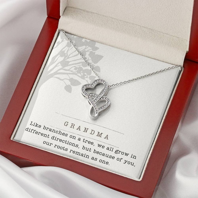 Grandma Birthday Gift Mother/'s Day Gift for Grandma Grandma Gift Gift to Grandma from Granddaughter and Grandkids Grandma Necklace