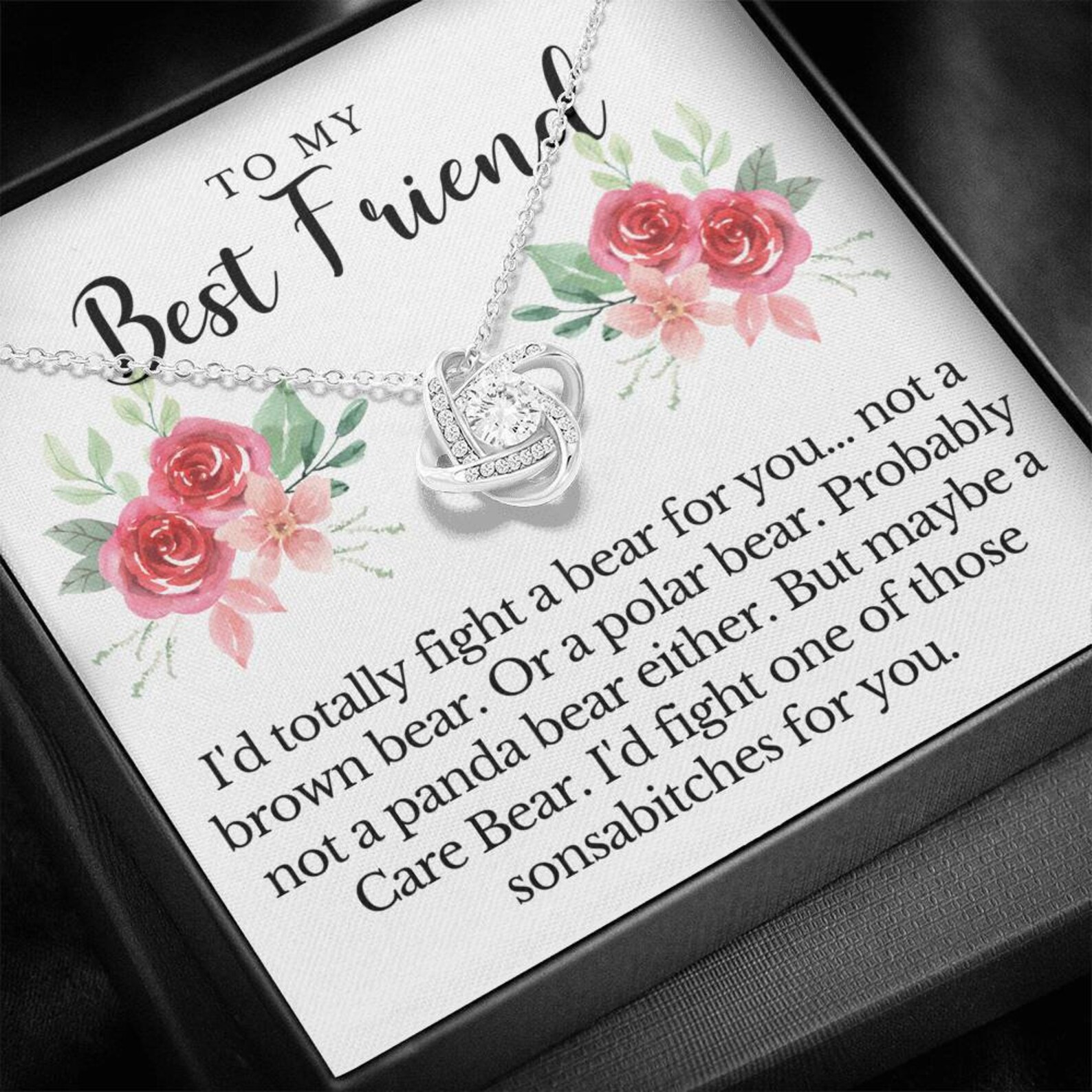 Funny Best Friend Gift for Her Best Friends Jewerly With Etsy