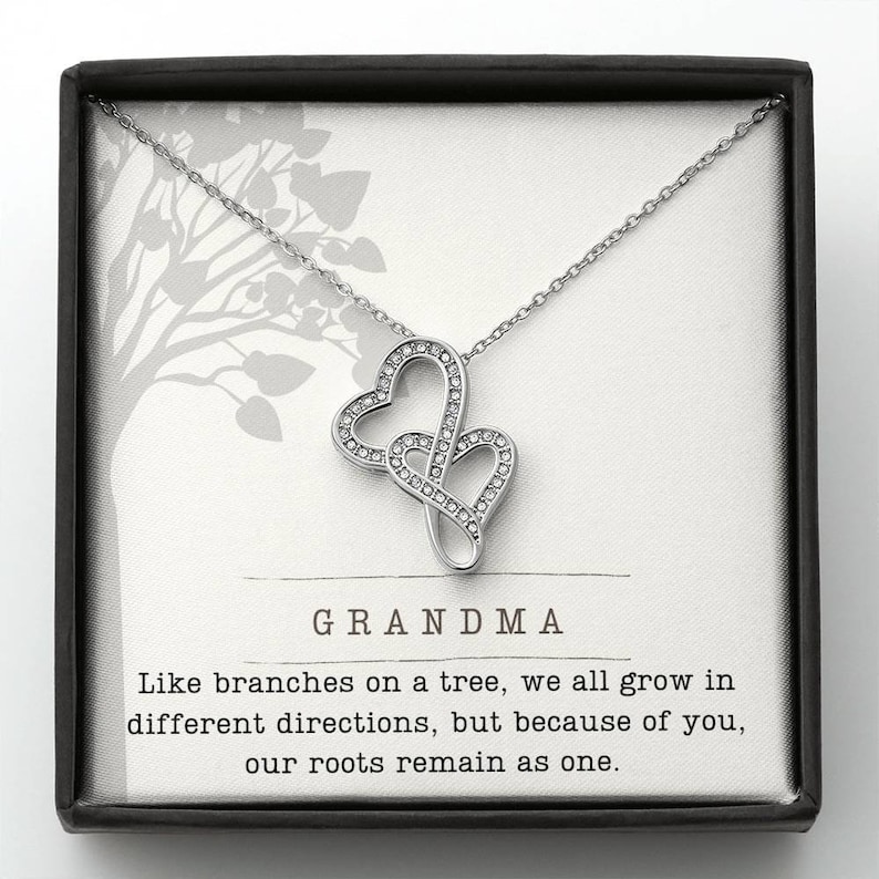 Grandma Birthday Gift Mother/'s Day Gift for Grandma Grandma Gift Gift to Grandma from Granddaughter and Grandkids Grandma Necklace