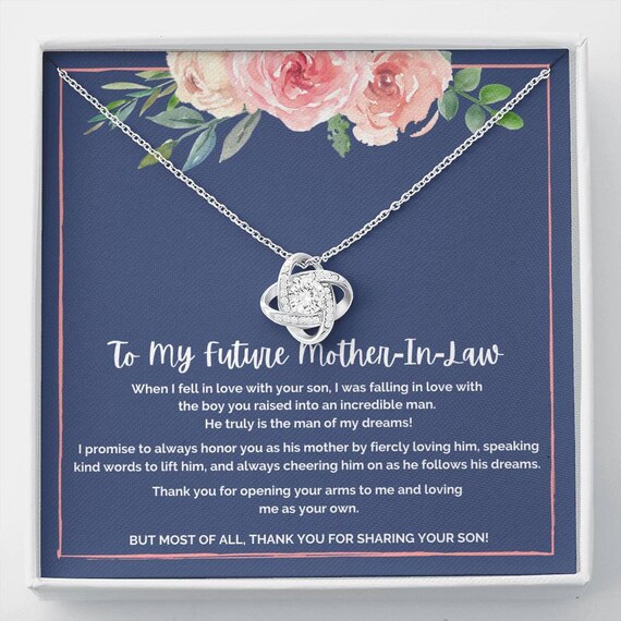 Law Necklace Mother in Law Gift Mother 