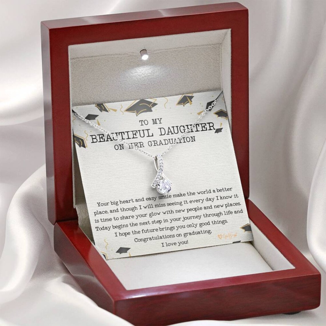 High School Graduation Gift for Her Graduation Gift Necklace Etsy