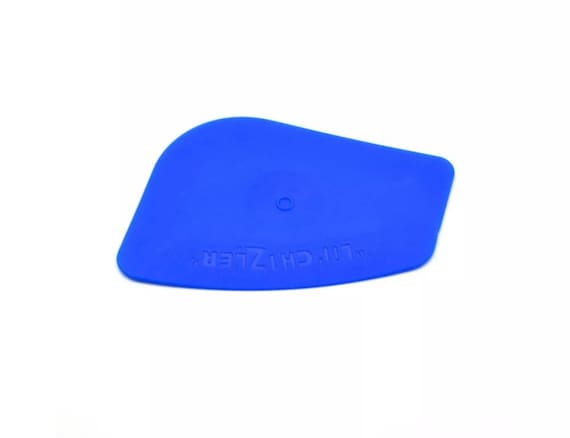 Soft Blue Plastic Squeegee for Film Installation