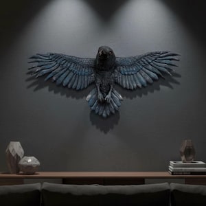 Raven Pottery Sculpture Template for Hand Building. With Video Classes (PDF Download)