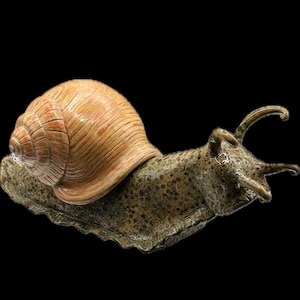 Medium LEVEL Snail Sculpture template pattern, see YouTube video instructions before purchasing, link in description below.