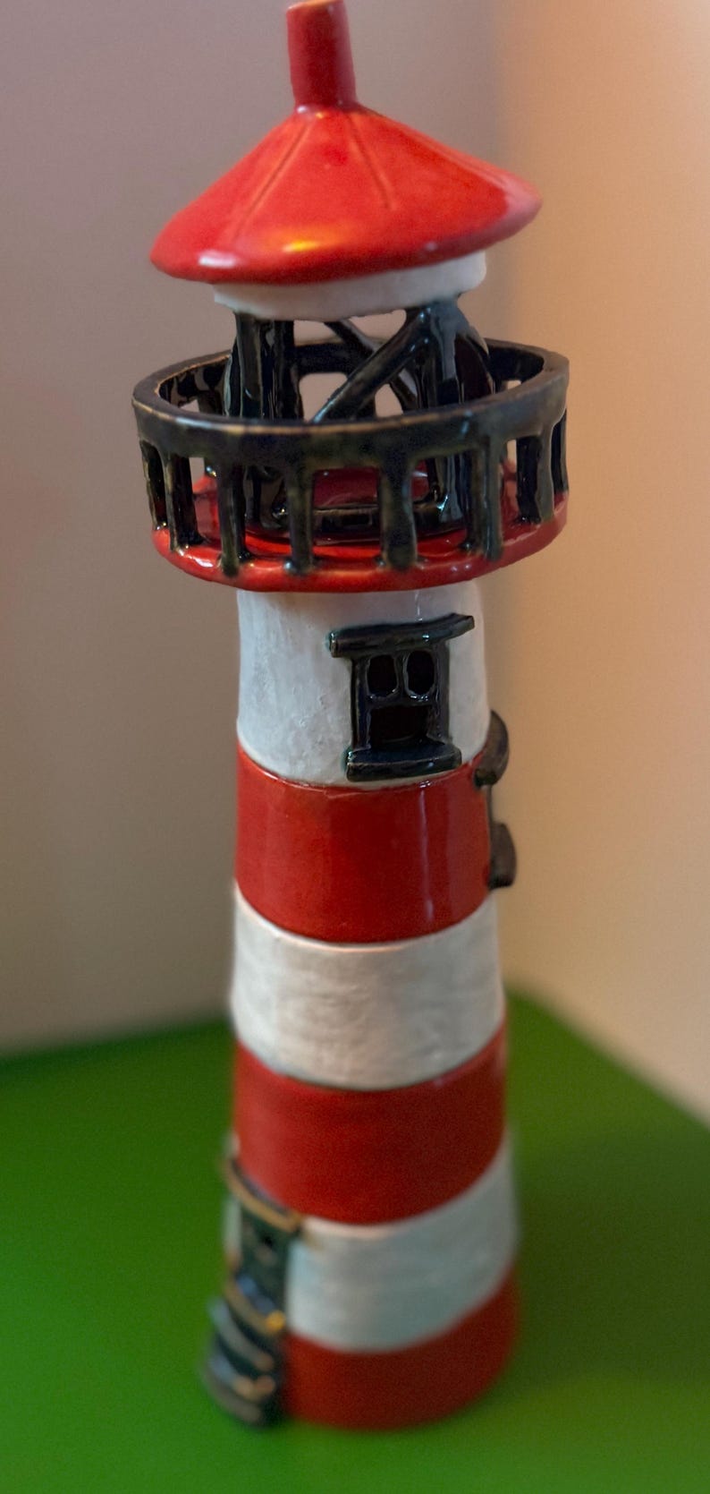 Leuchtturm Keramik Skulptur Schablone zum Handbauen in Ton. Freie Klassen Bild 16