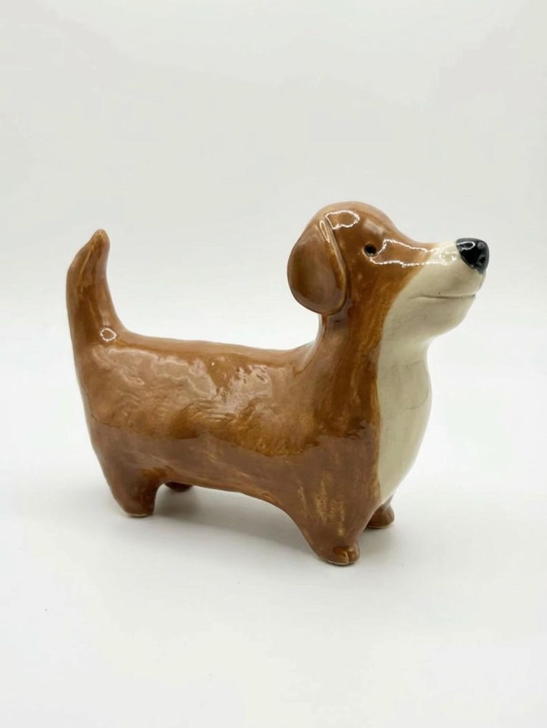 Dog Pottery Sculpture Template, Hand Building Clay Pattern (PDF ...
