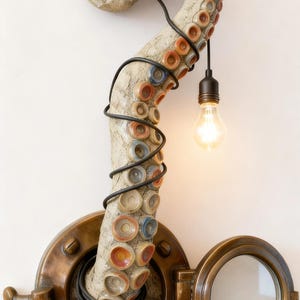 Molde para escultura em cerâmica de polvo kraken para modelagem manual em argila (padrão em PDF) - aulas gratuitas