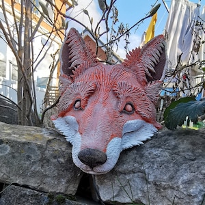 MEDIUM level. Foxy Fox Sculpture Template, with free video instructions link in the description.
