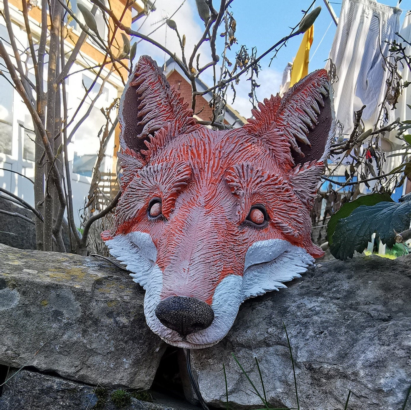 MEDIUM level. Foxy Fox Sculpture Template, with free video instructions link in the description.