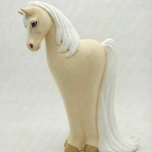 Horse Pottery Sculpture Template, Hand Building Clay Pattern (PDF Download)