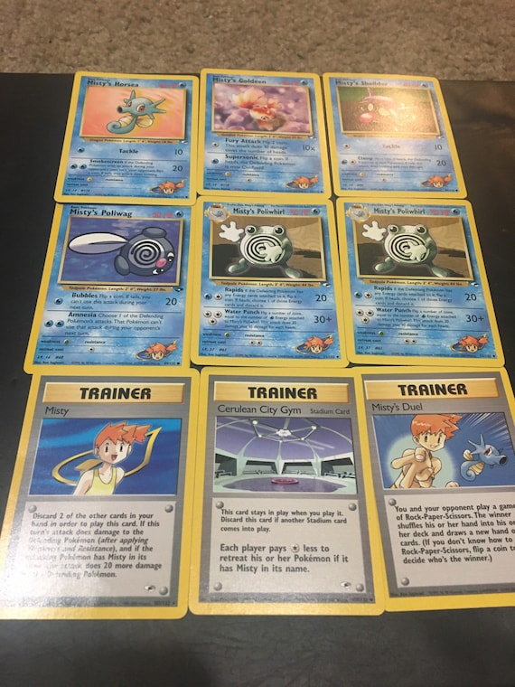 Misty's Poliwhirl and More - Etsy