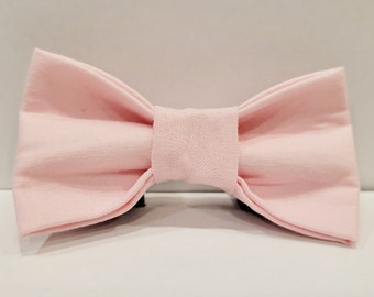 Pink Dog Bow Tie, Pink Cat Bow Tie, Spring Bow Tie, Dog Bow Tie, Cat Bow Tie, Bowtie, Bow, Wedding Bow Tie, Summer Bow Tie, Dog Sailor Bow