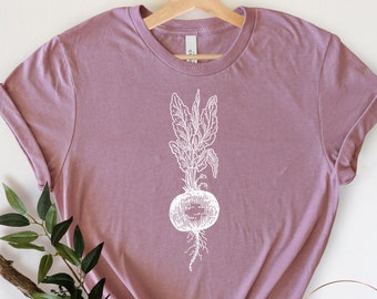 Beet Shirt, Food Shirt, Graphic Tee, Vegetable Shirt, Clothing Foodie Gift