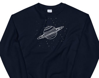 Space Stuff Star Sweater Universe Birthday Astronomy - Etsy