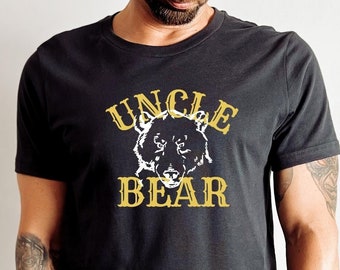 Uncle Bear Graphic Tee, Shirt for Uncle, Favorite Uncle Shirt, Gift for Uncle, Uncle Gifts, Cute Uncle Shirt, Funny Uncle Bear Shirt