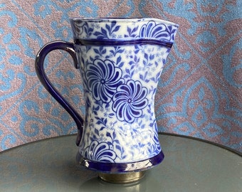 Royal Doulton Flow Blue Pitcher