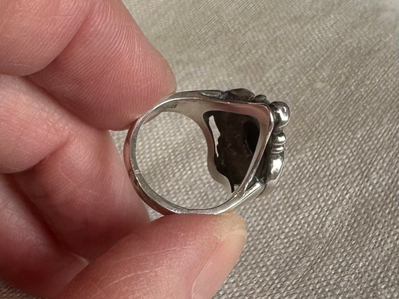 Renaissence Revival Ring, Sterling Silver - image 6